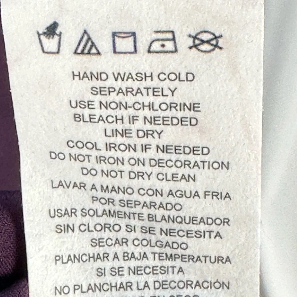 R&M Richards Sheer Beaded Neck and Shoulder Maxi Dress - Plum Purple - size 12 - Picture 8 of 12